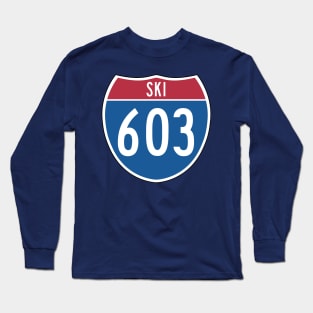 Ski New Hampshire Long Sleeve T-Shirt